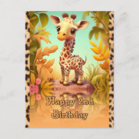 Giraffe zum Geburtstag für Kinder