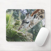 Giraffe zum Mittagessen Mousepad (Mit Mouse)