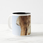 Giraffe Zweifarbige Tasse (Vorderseite Links)