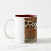 Giraffe Zweifarbige Tasse (Links)