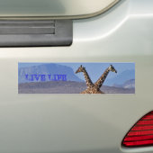 Giraffen [1], LIVEleben Autoaufkleber (Auf Auto)