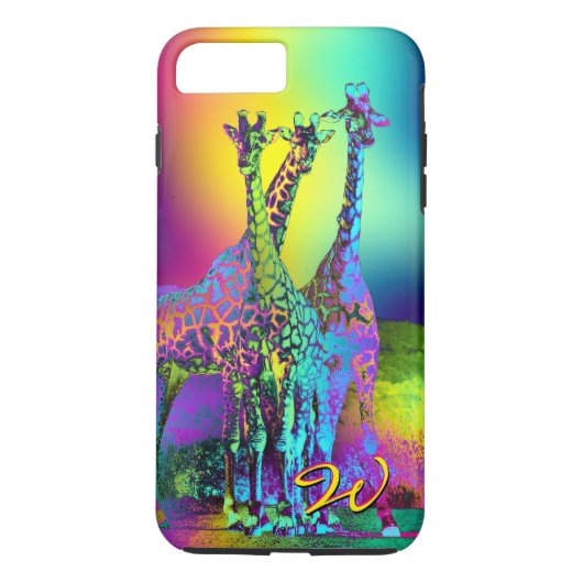 Giraffen 2 Optionen Case-Mate iPhone Hülle (Rückseite)