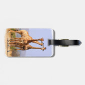 Giraffen 2 Optionen Gepäckanhänger (Rückseite horizontal)
