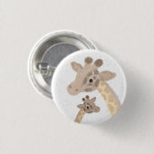 Giraffen-Abzeichen Button (Vorne & Hinten)