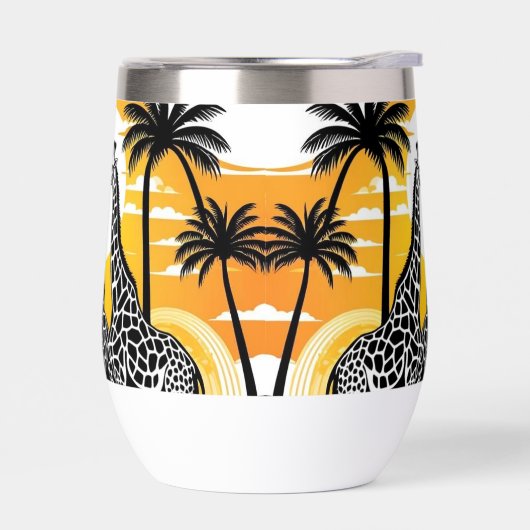 Giraffen am Strand (Links)