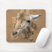 Giraffen-Anstarren-Mausunterlage Mousepad (Mit Mouse)