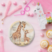 Giraffen-Baby-Party Pappteller (Party)