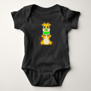 Giraffen-Baby-Sauger-Bib Baby Strampler