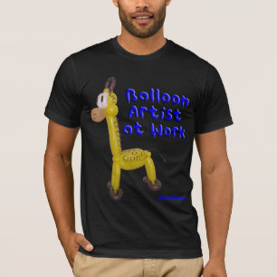 Giraffen-Ballon-Kunst-Shirt - Ballon-Künstler bei T-Shirt