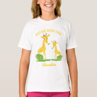 Giraffen-beste große Schwester-überhaupt Mädchen