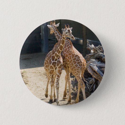 Giraffen Button (Vorderseite)