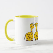 Giraffen-Cartoon Tasse (Links)
