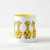 Giraffen-Cartoon Tasse (Zentrum)