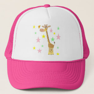 Giraffen-Cartoon Truckerkappe