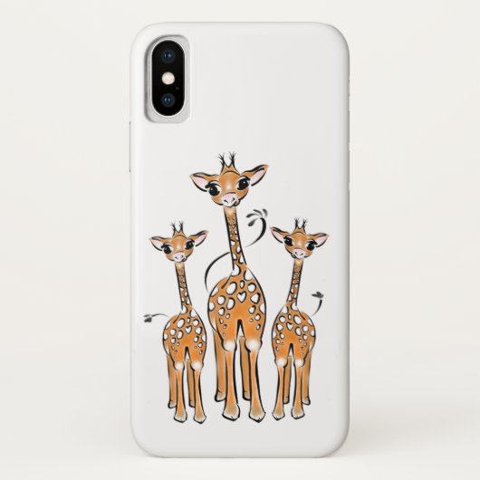 Giraffen Case-Mate iPhone Hülle (Rückseite)