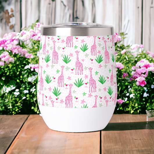 Giraffen Cosmopolitans Pink Preppy