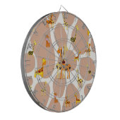 Giraffen Dartscheibe (Vorderseite Links)