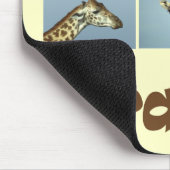 Giraffen der Liebe I Mousepad (Ecke)