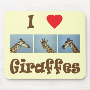 Giraffen der Liebe I Mousepad