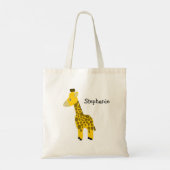 Giraffen-Design Tragetasche (Rückseite)