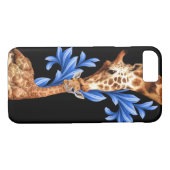 Giraffen die Liebe einer Mutter Case-Mate iPhone Hülle (Rückseite (Horizontal))