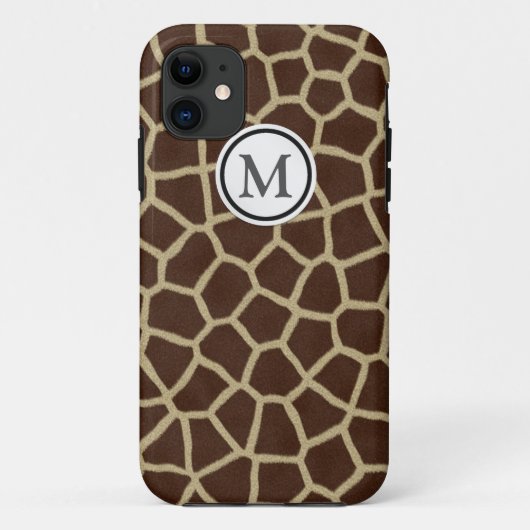 Giraffen-Druck Case-Mate iPhone Hülle (Rückseite)