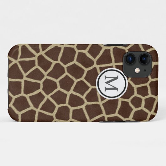 Giraffen-Druck Case-Mate iPhone Hülle (Rückseite (Horizontal))