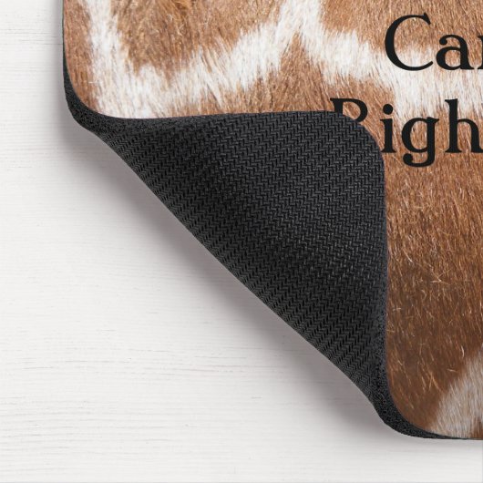 Giraffen-Druck Mousepad (Ecke)