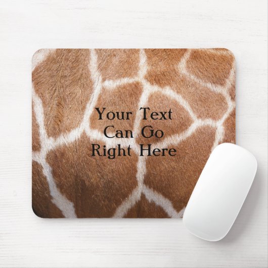 Giraffen-Druck Mousepad (Mit Mouse)