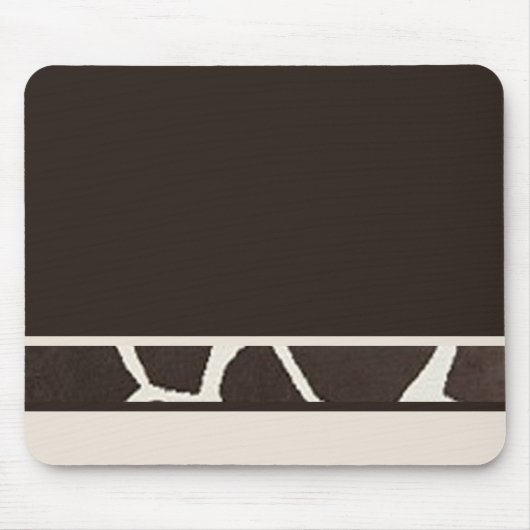 Giraffen-Druck Mousepad (Vorne)