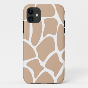 Giraffen-Druck-Muster in der Beige Case-Mate iPhone Hülle