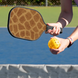 Giraffen-Druck-Muster Pickleball Schläger
