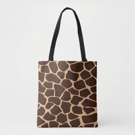Giraffen-Druck-Muster Tasche (Vorderseite)