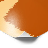 Giraffen-Druckmuster Fotodruck (Ecke)
