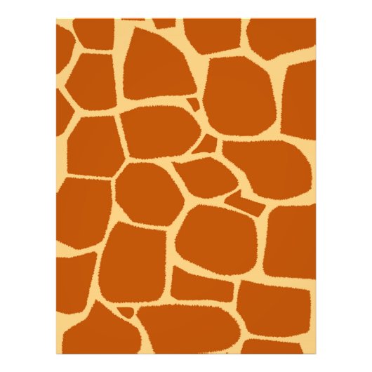 Giraffen-Druckmuster Fotodruck (Vorne)
