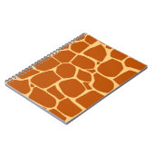 Giraffen-Druckmuster Notizblock (Linke Seite)
