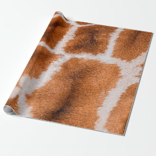 Giraffen-Drucktextur Geschenkpapier