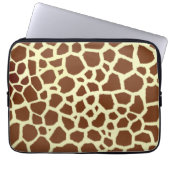 Giraffen-Elektronik-Tasche Laptopschutzhülle (Vorderseite)