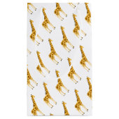 Giraffen-Entwurf Kleine Geschenktüte (Rückseite)