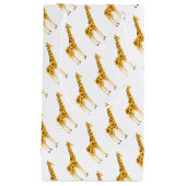 Giraffen-Entwurf Kleine Geschenktüte (Vorderseite)