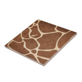 Giraffen! exotischer Tierdruckentwurf! Fliese (Seite)