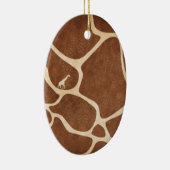 Giraffen! exotischer Tierdruckentwurf! Keramikornament (Rechts)