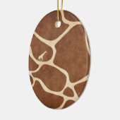 Giraffen! exotischer Tierdruckentwurf! Keramikornament (Links)