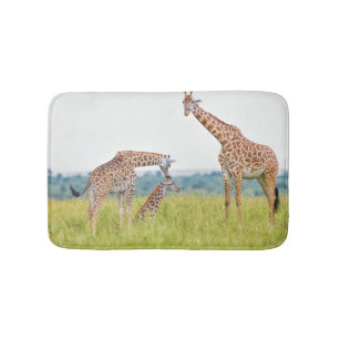 Giraffen-Familie Getty Bild- Badematte
