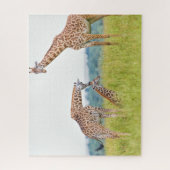 Giraffen-Familie Getty Bild-| Puzzle (Vertikal)