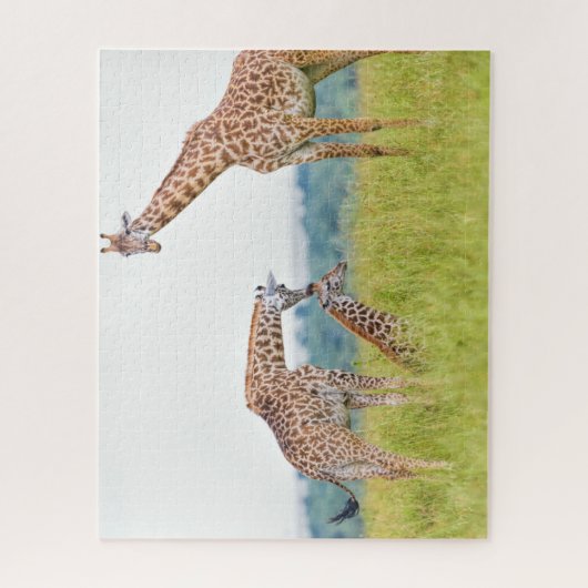Giraffen-Familie Getty Bild-| Puzzle (Vertikal)