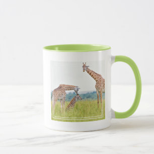 Giraffen-Familie Getty Bild- Tasse