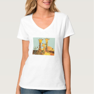 Giraffen-Familie T-Shirt
