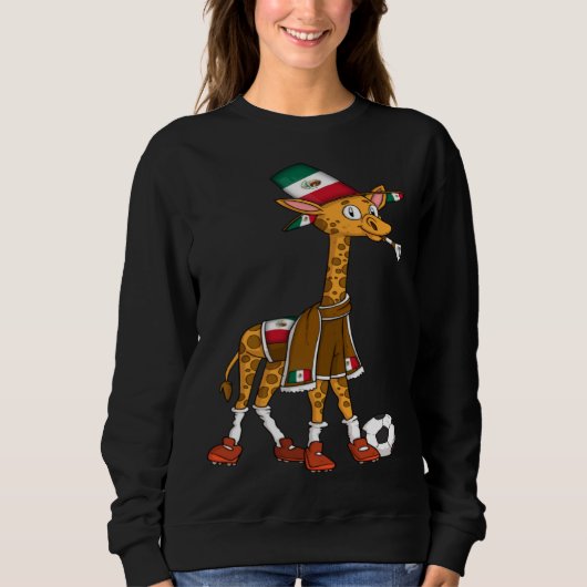 Giraffen-Fan Mexiko Sweatshirt (Vorderseite)