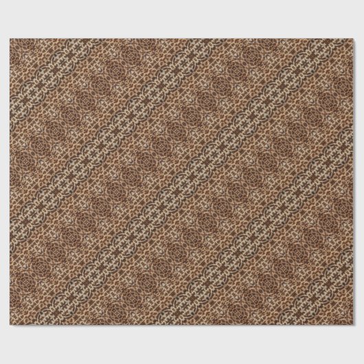 Giraffen-Fell-Packpapier Geschenkpapier (Flach)